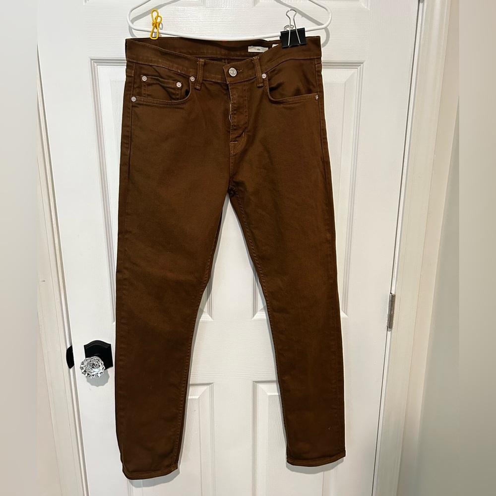 NOEND DENIM Brown Slim Jeans 32 Men’s